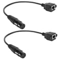 thumbnail image 3 of RJ45 Female To XLR Reliable Contact Durable Professional Design XLR To RJ45 Converter Convenient To Use For, 3 of 8