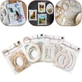 thumbnail image 3 of SPRING 10pcs Retro Style Hollow out Embossed Papers for Artistic For Background 2 French photo frame, 3 of 9