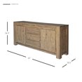 thumbnail image 2 of Bedford Sideboard, Brushed Smoke, 2 of 2