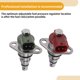 thumbnail image 5 of Regulador de presión de combustible Unique Bargains Regulador de presión de inyección de combustible No.0967100120 para Vauxhall Vectra 2003-2008 Metal 20-70 Psi Resistente a la corrosión 2 Pcs, 5 of 6