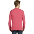 thumbnail image 2 of Port & Company ® Beach Wash ® Garment-Dyed Long Sleeve Pocket Tee PC099LSP, 2 of 2