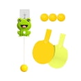 thumbnail image 1 of jinwen Table Tennis Training Set Tennis Trainer Pingpong Trainer Exerciser Parent Child Frog Three Ball, 1 of 9