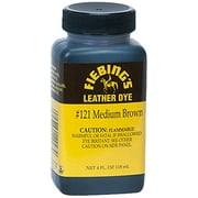 Fiebing's Leather Dye, Medium Brown, 4 oz.