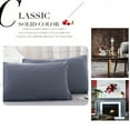 thumbnail image 4 of AUQ 2Pcs Pillow Covers Match Diverse Home Decor Pillow Cases Breathable for Dry Rest Cooling Pillow Cases 51x75cm Gray, 4 of 7