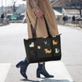 thumbnail image 4 of FORMRS Laptop Tote Bag for Women with 15.6" Computer Compartments Handbag, Pixel Cat, 4 of 7
