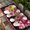 Black, variant on Light Pink Valentines Day Table Cloths for 4 Foot Rectangle Tables, Love Hearts Romantic Farmhouse Patio Waterproof Elastic Fitted Tablecloths, Washable Rectangular Table Cover for Camping