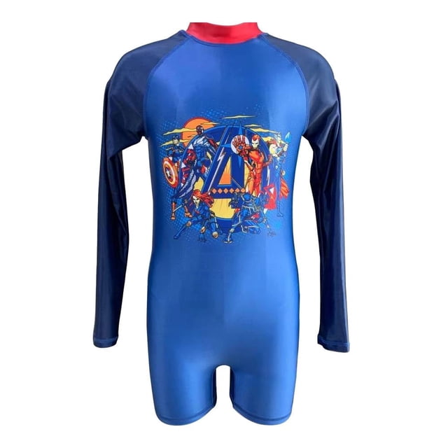 Traje de Baño Avengers Classic Talla 6 Swimsuit Azul