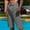 Dark Gray, variant on Men's cotton and linen Capri Pants Loose Fit Elastic Waist Wide Leg Baggy straight leg shorts White