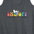 thumbnail image 3 of Peanuts - Snoopy Summer Beach Ball - Women's Racerback Tank Top, 3 of 6