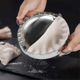 thumbnail image 2 of Máquina para hacer empanadas grande, prensa para empanadas de acero inoxidable de 6 pulgadas, herramientas de repostería, pastel de bolsillo, 2 of 5