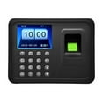 thumbnail image 1 of Time Clock,Employee Work Equipment Biometric Fingerprint Attendance Machine, Intelligent Fingerprint Attendance Machine Clock In Recorder ,Easy Operate, 1 of 5