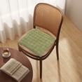 thumbnail image 4 of 15.7 x 15.7 Inch Chair Cushion, Corduroy Seat Pad, Non Slip Dining Cushion, Soft Comfort Pad for Home Kitchen Dining Room Office Chair(1Pcs, Green), 4 of 6