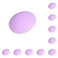 thumbnail image 1 of sweethay Almohadilla protectora para cerradura de puerta, autoadhesiva anticolisión después de la forma de Golf, tapón de palo de pared, decoración Púrpura 10piezas sweethay CBP563660, 1 of 4