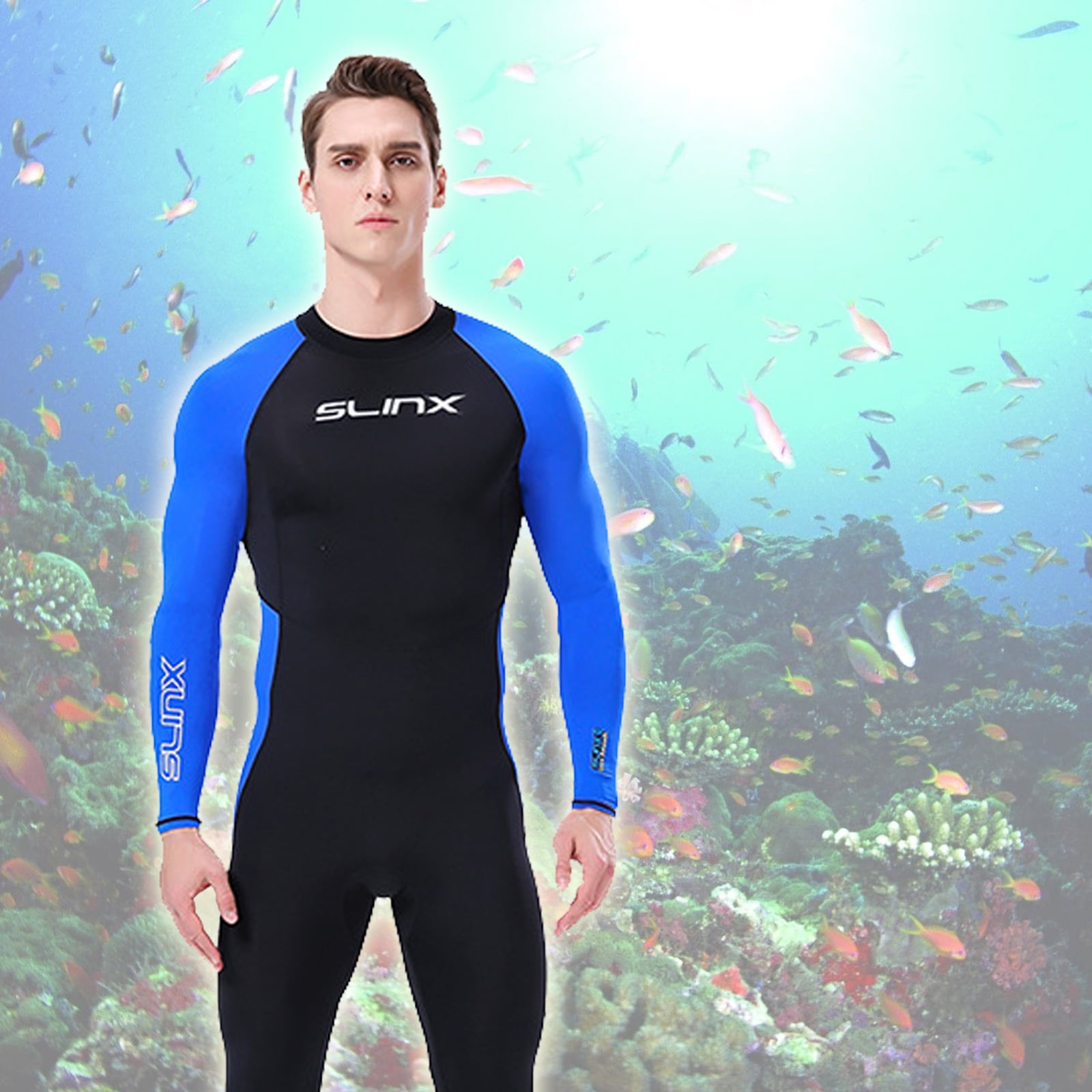 WetSuit Full Body Super stretch Diving Suit Swim Surf Snorkeling USA