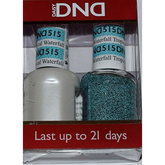 DND Nail Polish Gel & Matching Lacquer Set (515 -Tropical Waterfall)