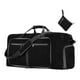 thumbnail image 1 of Bolsa de equipaje de mano plegable, multiusos, extra grande, Oxford, para fin de semana Negro, 1 of 9