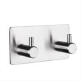 thumbnail image 3 of Gancho de toalla adhesivo para pared de 3 piezas, toallero de acero inoxidable autoadhesivo 3M Impermeable, a prueba de óxido, sin perforaciones, gancho para toallas para cocina, s, 3 of 5