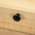 thumbnail image 5 of CLEARANCE! Natural Rattan Nightstand Bedside Table with one Drawer and Bottom Shelf Set of 2, 5 of 9