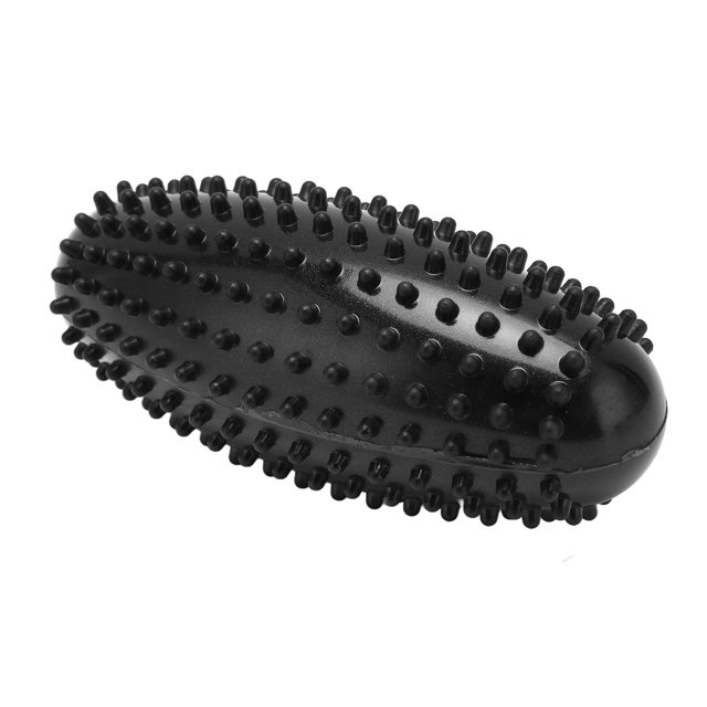 Massage Ball, Strong Durable PVC Spiky Outer Layer Portable Size Foot Massage Roller For Back Black,Gray