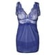 thumbnail image 2 of Lencería para mujer de encaje con cuello en V Ropa de dormir Correa Chemise METRO Sunnimix Ropa de dormir de Babydoll para mujer, 2 of 8