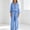 Sky Blue, variant on Morttic Women's 2 Piece Long Sleeve Button Down Shirt & Wide Leg Pants Set – Elegant Solid Color Casual Work Outfit Sky Blue,S