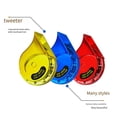 thumbnail image 3 of 2pcs Waterproof Trumpet High / Low 12V Speaker Kit for Car Motorcycle, 3 of 9
