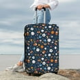 thumbnail image 4 of Uemuo Ball Sports Printed Washable Luggage Cover - Fashion Suitcase Protector Fits 18-32 Inch Luggage -, 4 of 9