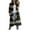 Women Black Sweater, variant on Tuphregyow Women Knit Cardigan Sweaters Print Trendy Fall Elegant Slouchy Coat Dressy Coatigan Oversized Open Front Long Sleeve Button Down Loose Casual Jacket with Pockets Black S