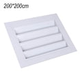 thumbnail image 1 of MYG Weatherproof Aluminum Louvers Ventilation Air Vent Grille Ventilation Cover, 1 of 10