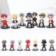 thumbnail image 5 of (Bulletproof Youth League)7 pcs Rotating Keychain, Acrylic ,Cartoon acrylic keychain, 5 of 5