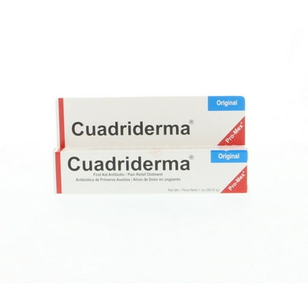 Cuadriderma First Aid Antibiotic - Antibiotico De Primeros Auxilios 28.35 g