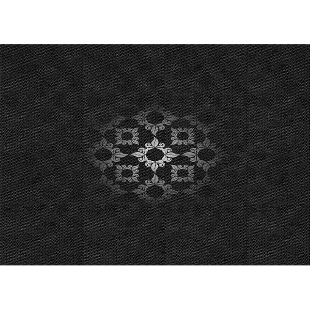 Ahgly Company Tapis Rectangulaire Lavable en Machine Intérieur Transitionnel Noir Nuit, 8 Pieds x 10 Pieds