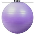 thumbnail image 2 of Pelota de yoga extragruesa, pelota de ejercicio, silla de pelota, pelota suiza resistente para equilibrio, estabilidad, embarazo, fisioterapia, bomba rápida incluida, 2 of 5