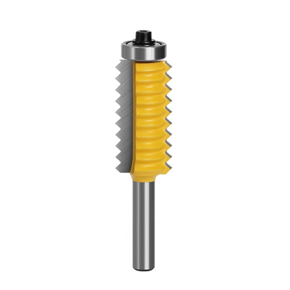 Router Drill Bits with 8mm Shank 10 Bits 41mm Blade Length for Furniture Molding and Trim Woodworking Router Tools