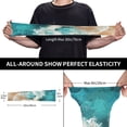 thumbnail image 3 of Gukieu Ocean Wave Crash for Adult Ice Silk Sun Protection Arm Sleeves, Moisture Wicking, UV Protection Outdoor Sports Arm Sleeves, Unisex, 3 of 6