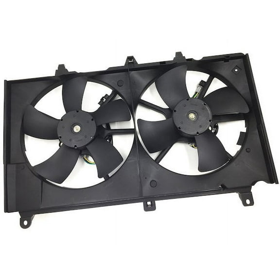 Radiator Fan Assembly - Compatible with 2003 - 2007 INFINITI G35 2004 2005 2006