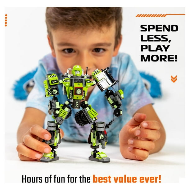 JitteryGit Robot STEM Building Toys for Boys Christmas Gifts for Kids Ages 7 8 9 10 11 12 13 14