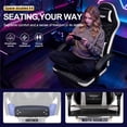 thumbnail image 6 of LaoGeoRon Gaming Chair with Footrest, Comfortable Ergonomic PC Gaming Chair with Headrest and Lumbar Support, High Back, Widen Seat, Adjustable Armrests, 6 of 10