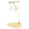 thumbnail image 1 of Matsuzay Rotating Candle Tea Light Holder Home Decor Desktop Table Iluminación y accesorios Rosa, 1 of 1