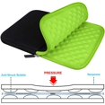 thumbnail image 3 of Funda para tableta con bolsillo para accesorios, negro y verde para el nuevo iPad Pro de 12,9 pulgadas (6.ª/5.ª/4.ª/3.ª generación) de 13 pulgadas, bolsa protectora para Surface Pro 9/8/X, 3 of 4