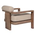 thumbnail image 2 of Relic Outdoor 4 Piece Conversation Set in Eucalyptus with Taupe Cushions, 2 of 8