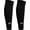 Black, variant on MediCaptain Pre-Cut Soccer Sock Sleeves for Adults & Youth, Shin Guard Compatible, 1 Pair (Pink)