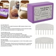 thumbnail image 4 of Knit Blockers Pins Kit, 4pin and 8pin 20Pcs Efficient Blocking Knit Blocking Combs with Storage Box for Crochet, 4 of 7
