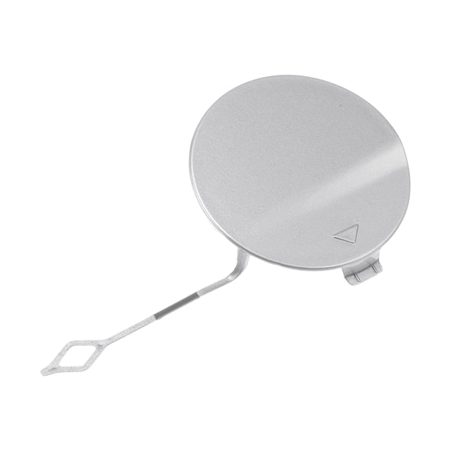 Tapa del gancho de remolque del parachoques del automóvil Unique Bargains No.51128060849 para BMW 428i 2014-2016 Tono plateado Plástico 1 Pcs Trasera con gancho Duradera