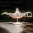 thumbnail image 5 of Legend Aladdin Lamp Magic Genie Wishing Light, Classic Arabian Nights Costume Props Lamp Table Decor for Home Wedding Party Halloween Birthday Beautiful Gift Toy for Women Girl (Pink & Silver), 5 of 7
