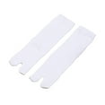 thumbnail image 5 of 2 Toe Flip Flop Socks Men Funny Two Finger Socks for Street Backpacking Home white, 5 of 9