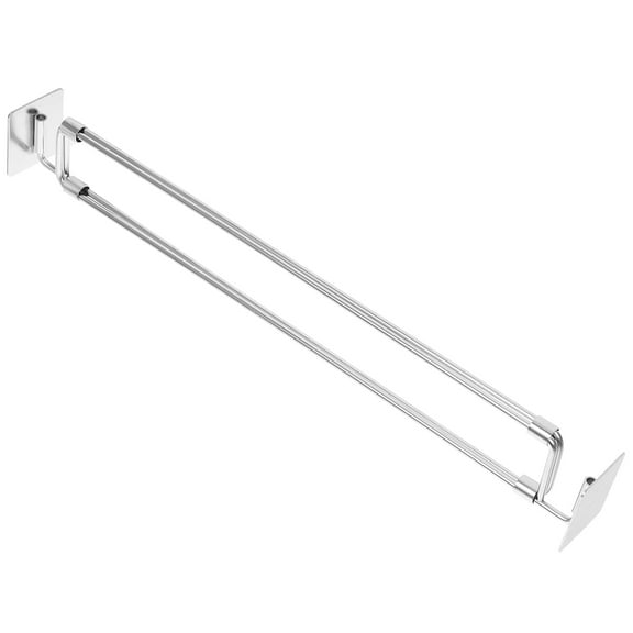 NICEXMAS Space Saving Rv Fridge Rod in Stainless Steel with Anti Slide Plate for Travel Trailers