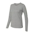 thumbnail image 5 of Russell Athletic Women's Essential 60/40 Performance Long Sleeve T-Shirt in Oxford M | 64LTTX, 5 of 8