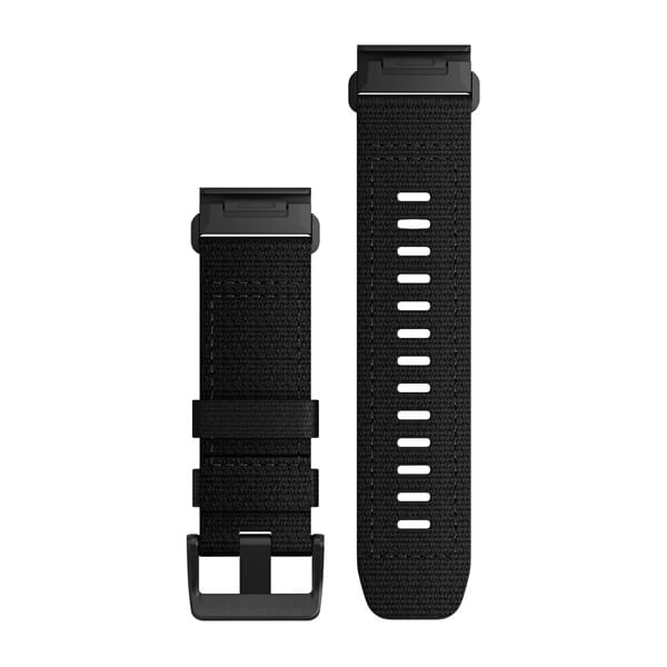 Garmin QuickFit 26 Watch Bands, Black Silicone (3-piece Set 
