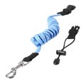 thumbnail image 4 of Elastic Paddle Leash Kayak Canoe Safety Fishing Rod Rowing Boats Coiled Lanyard Cord Tie Rope, 4 of 8